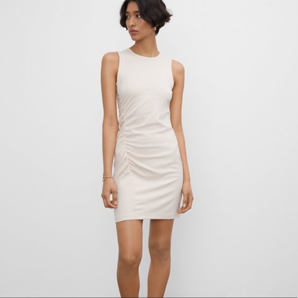 Club Monaco Side Seam Ruched Dress